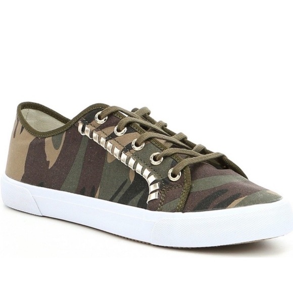 Jack Rogers Carter Camo Sneakers Sz 7 - Picture 8 of 9